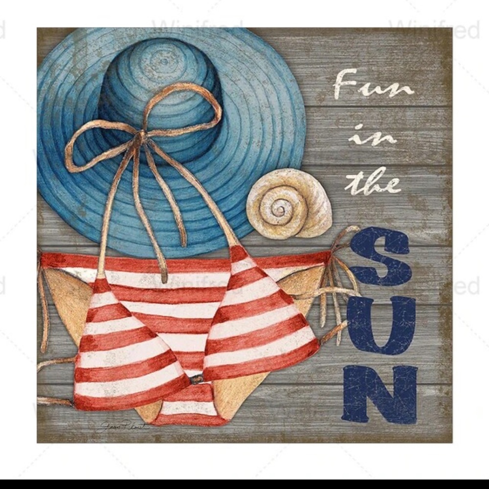 2 for $10 DIY Diamond Painting Cartoon Mediterranean Nautical Logo 30*30CM